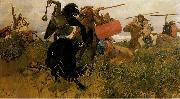 Viktor Vasnetsov Fight of Scythians and Slavs Germany oil painting reproduction